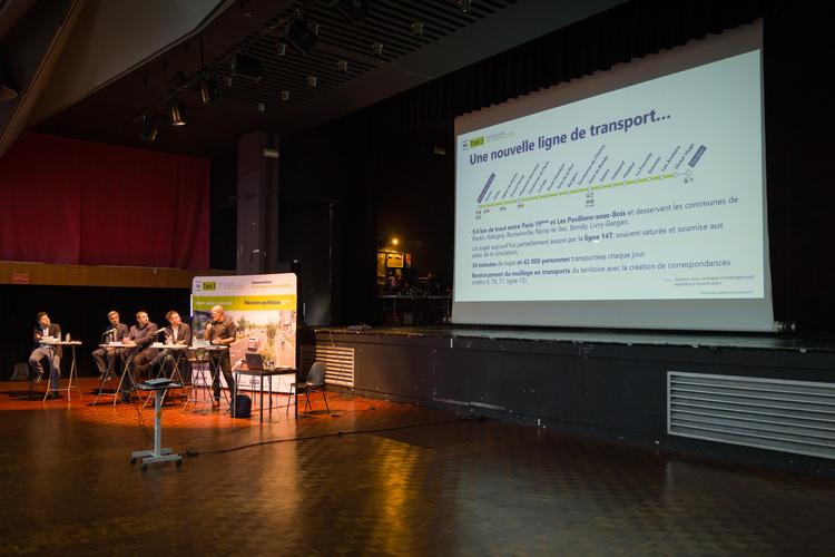 Réunion publique de concertation à Bondy le jeudi 5 juin 2025 ©Département de la Seine-Saint-Denis