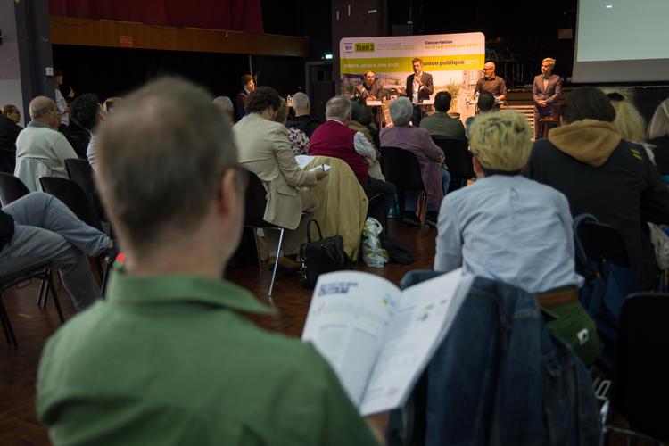 Réunion publique de concertation à Bondy le jeudi 5 juin 2025 ©Département de la Seine-Saint-Denis